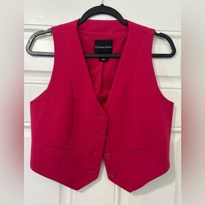 Christian Lacroix Fuchsia Tailored Vest